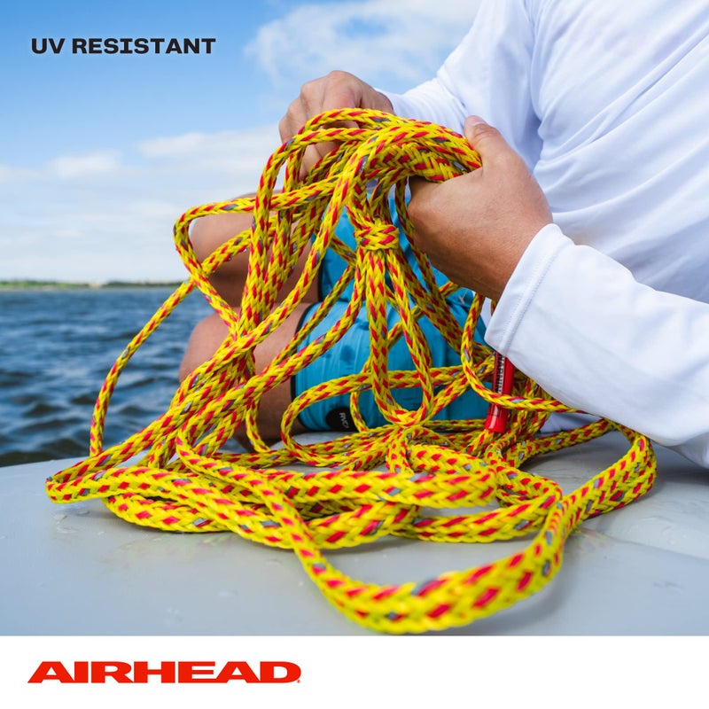 Airhead Reflective Tow Rope for 1-4 Rider Towable Tubes, 60-Feet - Image 5